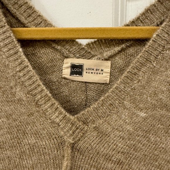 Look by M New York Size Small, Tan Sweater dress/tunic - Picture 6 of 7
